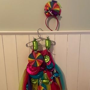 Chasing Fireflies sz 6 Candy Fairy Costume girls